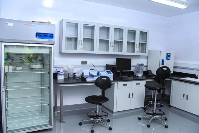 State-of-the-art laboratory