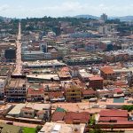 Arail View of Kampala Streets