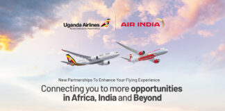 Uganda Airlines and Air India Sign Interline Deal to Fortify Air Connectivity