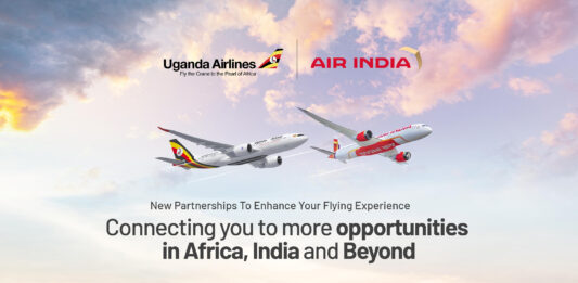 Uganda Airlines and Air India Sign Interline Deal to Fortify Air Connectivity