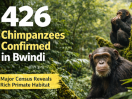 Landmark Census Confirms 426 Chimpanzees in Uganda’s Bwindi Impenetrable National Park