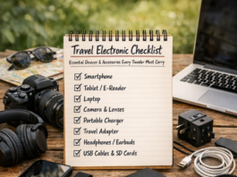 Travel Electronic Checklist: Essential Devices and Accessories Every Traveler Must Carry Travel-Electronic-Checklist-Essential-Devices-and-Accessories-Every-Traveler-Must-Carry.
